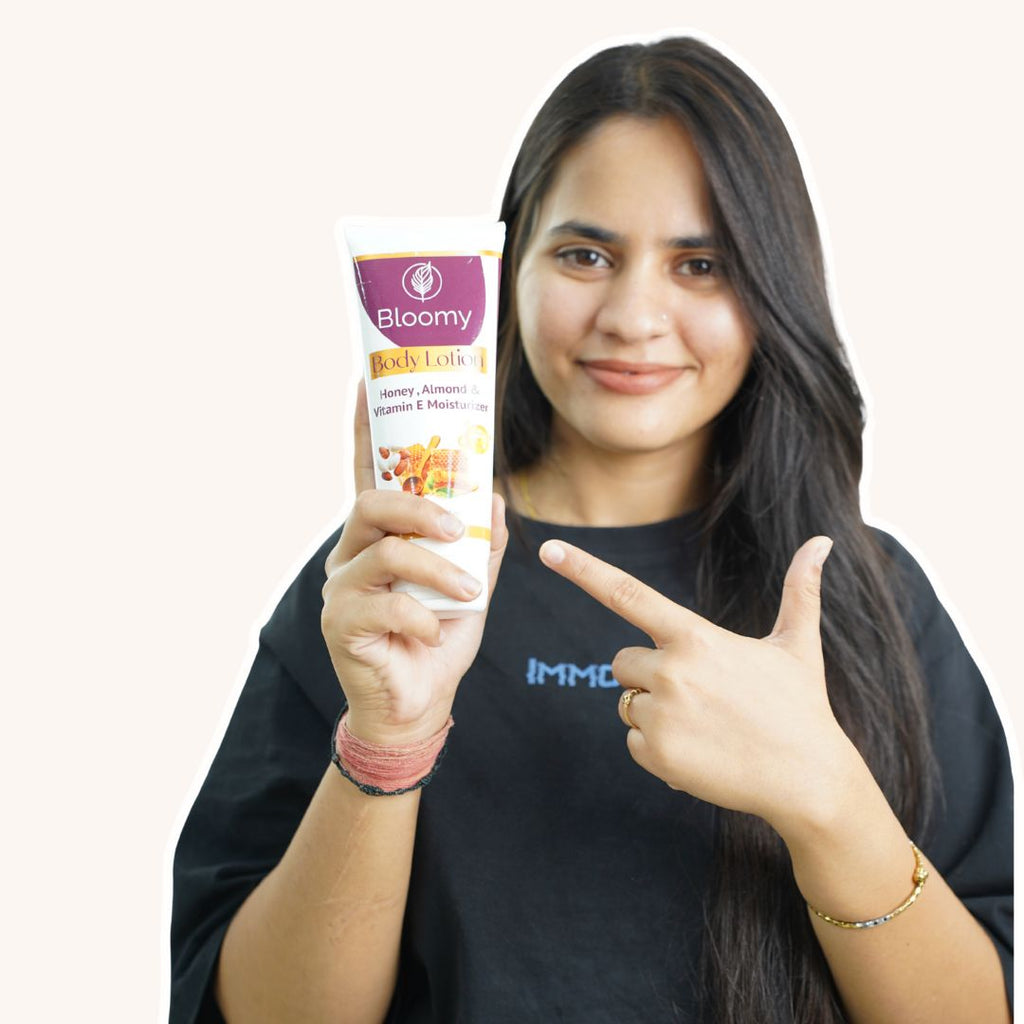 Bloomy Body Lotion with Honey & Almonds