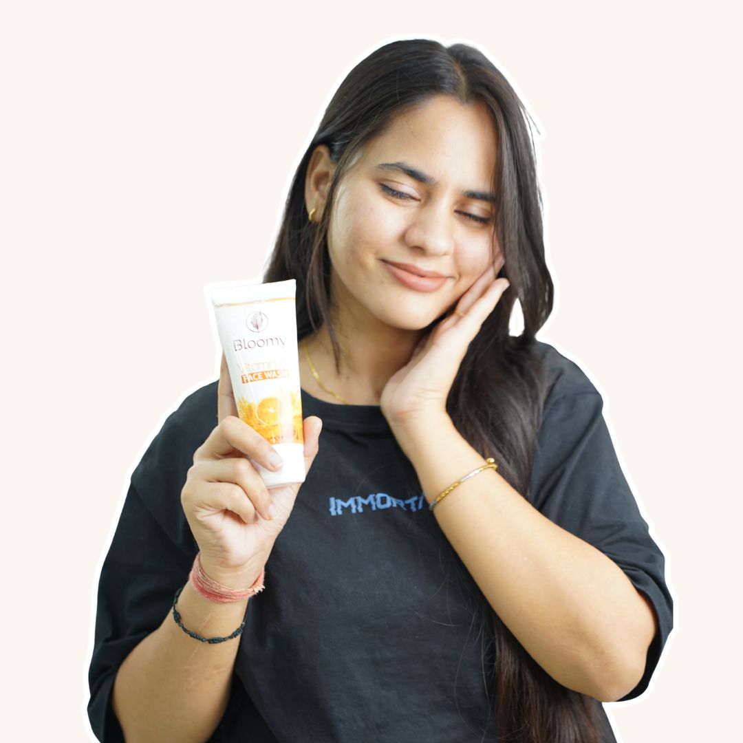 Bloomy Vitamin C face Wash - Vitamin C Face Wash For Brighter and Glowing Skin