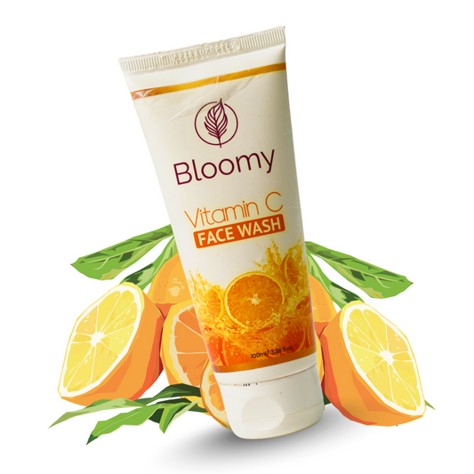 Bloomy Vitamin C face Wash - Vitamin C Face Wash For Brighter and Glowing Skin