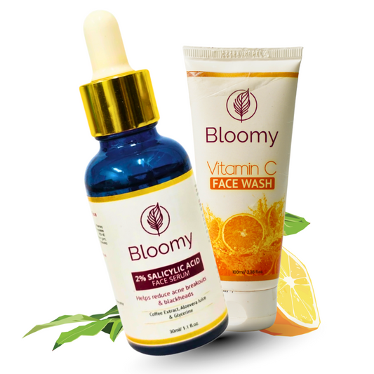 Daily Glow Bundle  (Face wash + Face serum)