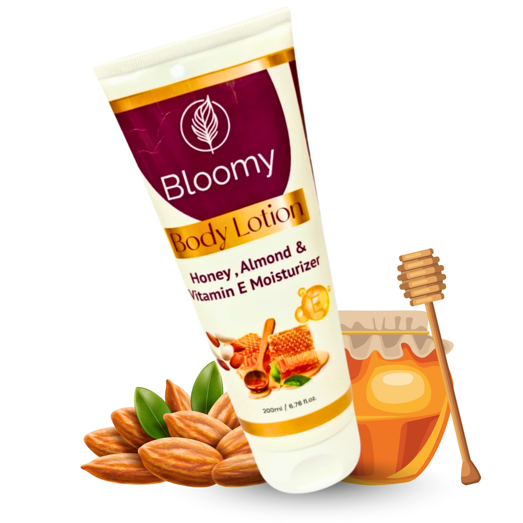 Bloomy Body Lotion with Honey & Almonds
