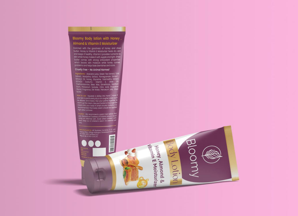 Bloomy Body Lotion with Honey & Almonds