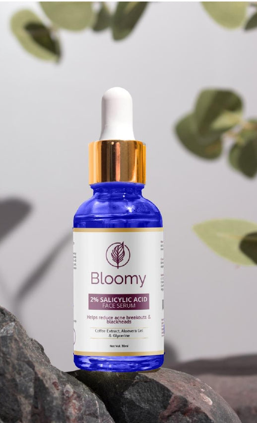 Bloomy 2% Salicylic Acid Serum For Acne, Blackheads & Open Pores