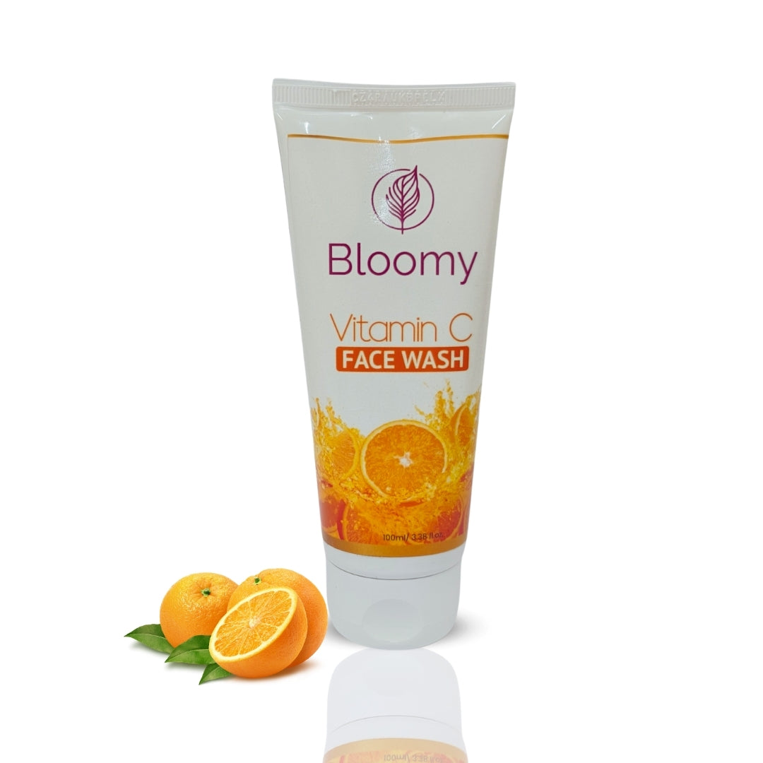 Bloomy Vitamin C face Wash - Vitamin C Face Wash For Brighter and Glowing Skin