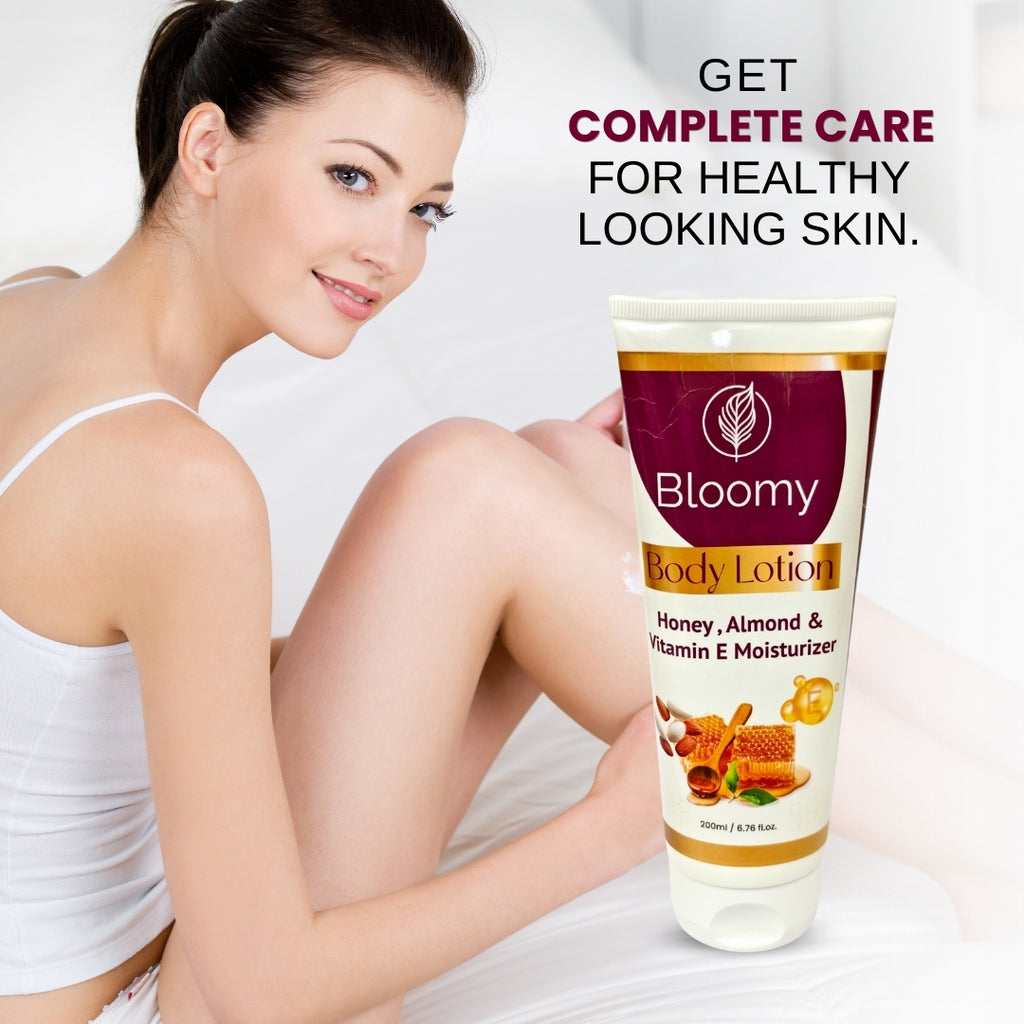 Bloomy Body Lotion with Honey & Almonds