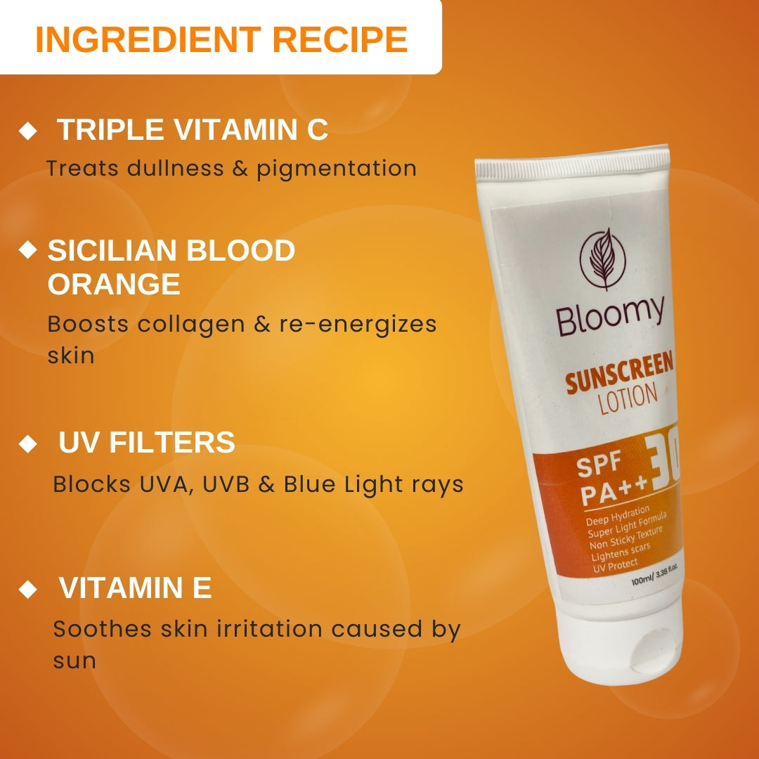 Bloomy SPF PA++ 30 Sunscreen