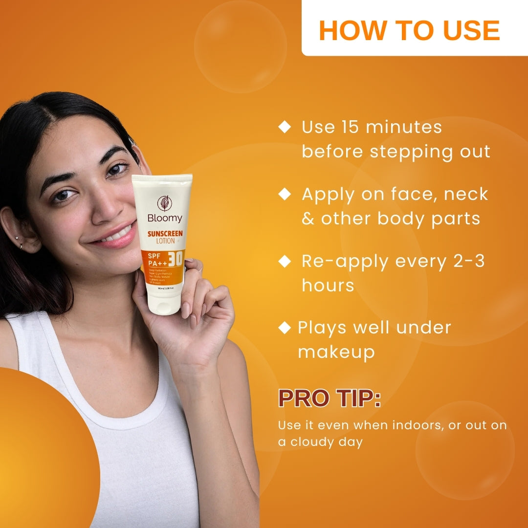 Bloomy SPF PA++ 30 Sunscreen